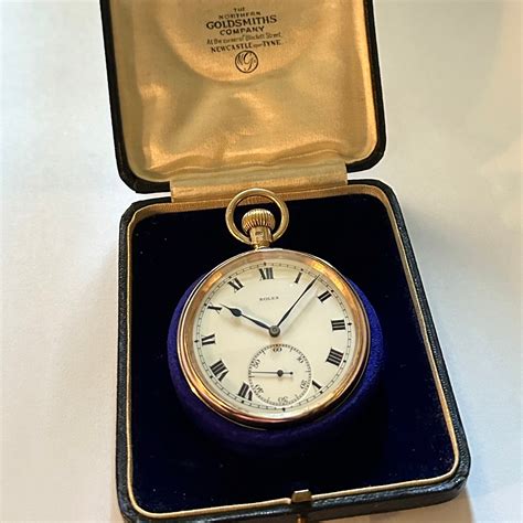 rolex antique pocket watches|solid gold Rolex pocket watch.